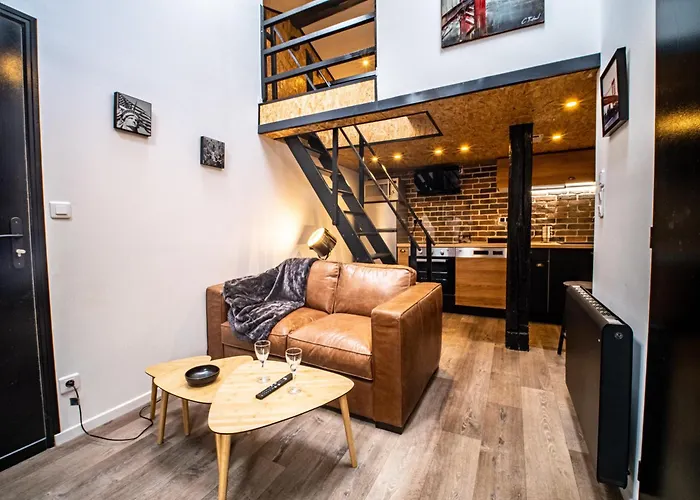 Le Petit Macaron Industriel Hyper Centre 5min Place Stan Insolites Διαμέρισμα Νανσύ