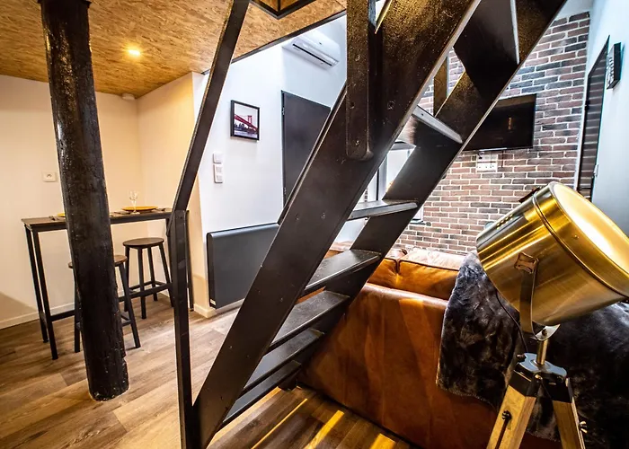 شقة Le Petit Macaron Industriel Hyper Centre 5min Place Stan Insolites