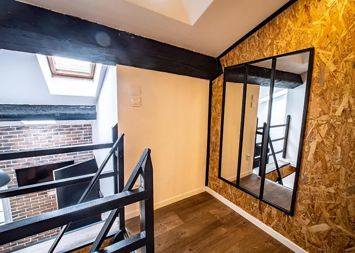 Διαμέρισμα Le Petit Macaron Industriel Hyper Centre 5min Place Stan Insolites *